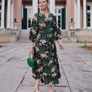 Printfresh Main Street Dress - Bagheera Ink - XS